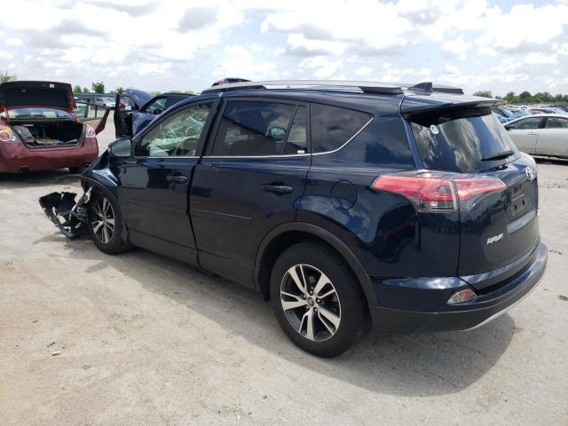 JTMRFREV3JJ256076 - 2018 TOYOTA RAV4 ADVENTURE BLUE photo 2