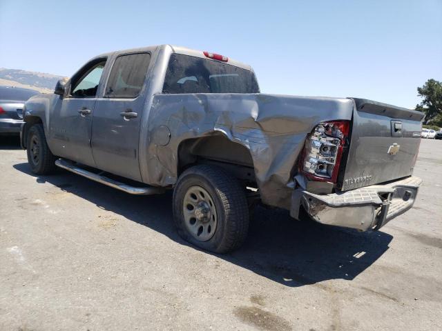 3GCEC13C77G543487 - 2007 CHEVROLET SILVERADO C1500 CREW CAB GRAY photo 2