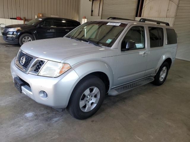 5N1AR18U98C608063 - 2008 NISSAN PATHFINDER S SILVER photo 1