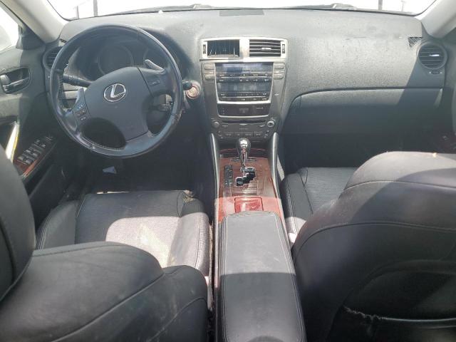 JTHBK262082071740 - 2008 LEXUS IS 250 SILVER photo 8