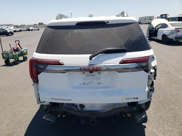 1GKKNLLSXMZ124159 - 2021 GMC ACADIA AT4 WHITE photo 6