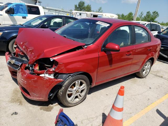 KL1TD5DE1BB129240 - 2011 CHEVROLET AVEO LS 红色 照片 1