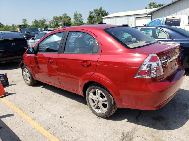 KL1TD5DE1BB129240 - 2011 CHEVROLET AVEO LS 红色 照片 2