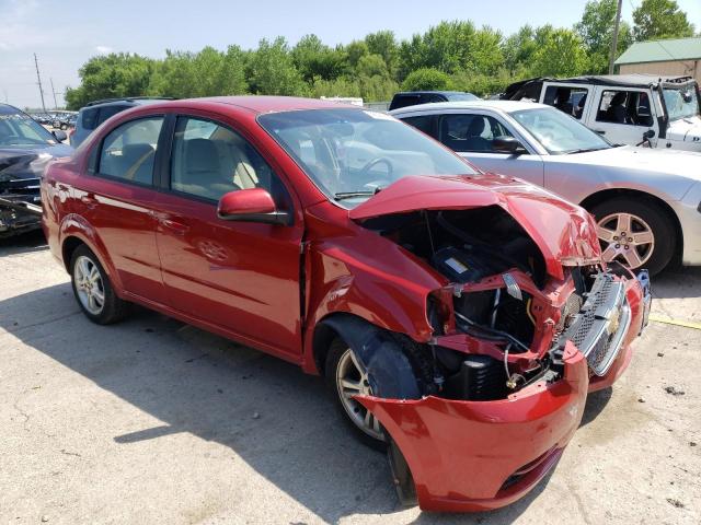 KL1TD5DE1BB129240 - 2011 CHEVROLET AVEO LS 红色 照片 4