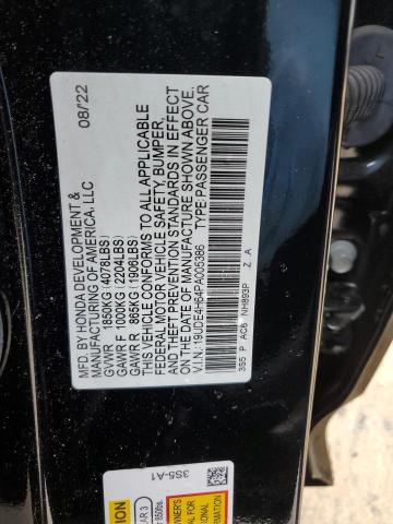 19UDE4H64PA005386 - 2023 ACURA INTEGRA A-SPEC TECH BLACK photo 13