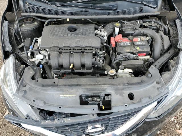 3N1AB7AP3KY313509 - 2019 NISSAN SENTRA S BLACK photo 11
