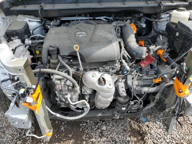 5TDGZRBH9MS559240 - 2021 TOYOTA HIGHLANDER XLE SILVER photo 12