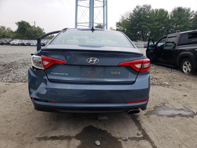 5NPE24AF4GH314788 - 2016 HYUNDAI SONATA SE BLUE photo 6