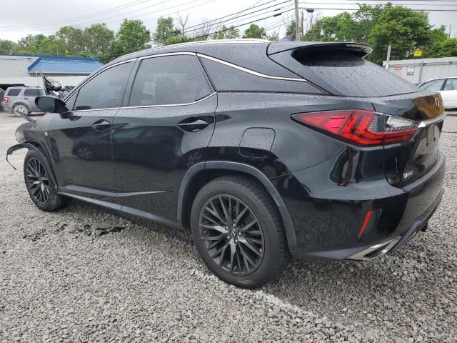 2T2BZMCA3JC158149 - 2018 LEXUS RX 350 BASE BLACK photo 2