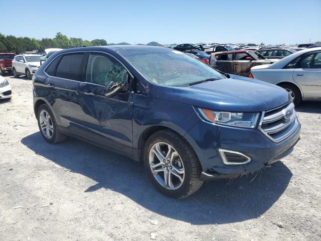 2FMPK3K99HBC28588 - 2017 FORD EDGE TITANIUM BLUE photo 4