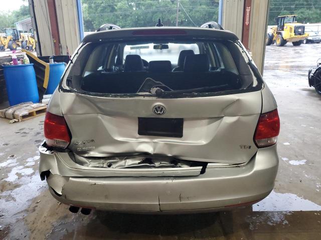 3VWPL7AJ4CM690050 - 2012 VOLKSWAGEN JETTA TDI SILVER photo 6