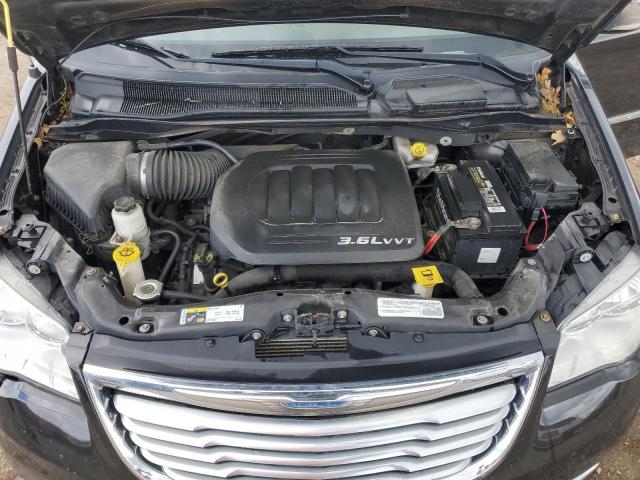 2C4RC1CG8FR673968 - 2015 CHRYSLER TOWN & COU TOURING L BLACK photo 12