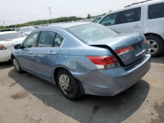 1HGCP2F31CA129371 - 2012 HONDA ACCORD LX BLUE photo 2