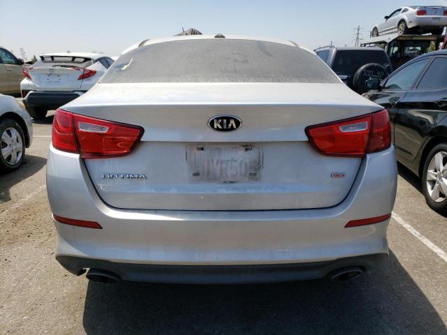 5XXGM4A77FG399504 - 2015 KIA OPTIMA LX SILVER photo 6