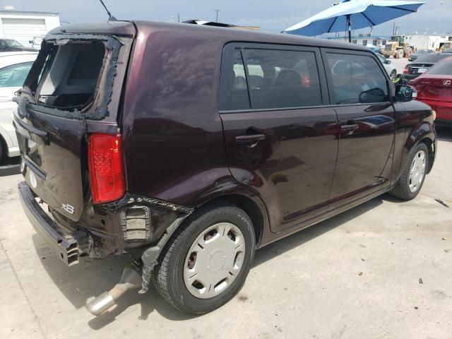 JTLKE50E281044739 - 2008 SCION XB XB BURGUNDY photo 3