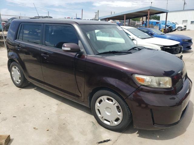 JTLKE50E281044739 - 2008 SCION XB XB BURGUNDY photo 4