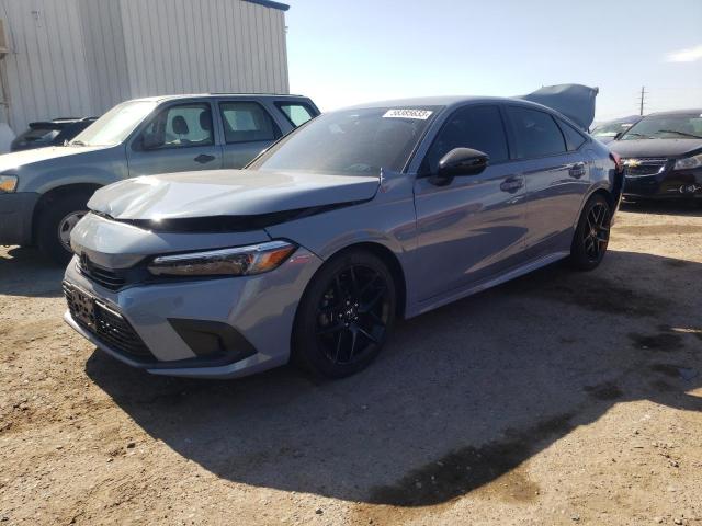2HGFE2F53NH570976 - 2022 HONDA CIVIC SPORT 灰色 照片 1