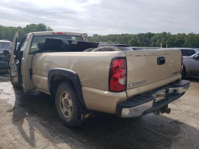 1GCEC14T05Z180963 - 2005 CHEVROLET 1500 C1500 BEIGE photo 2