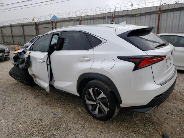 JTJGARBZ2M5030747 - 2021 LEXUS NX 300 BASE თეთრი ფოტო 2
