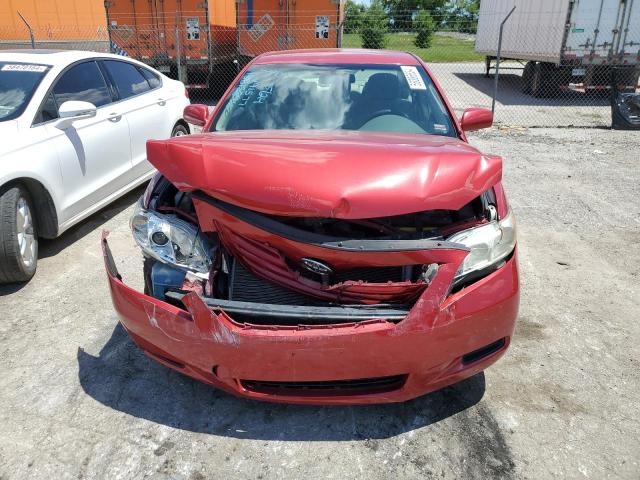 4T1BE46K47U159080 - 2007 TOYOTA CAMRY CE RED photo 5