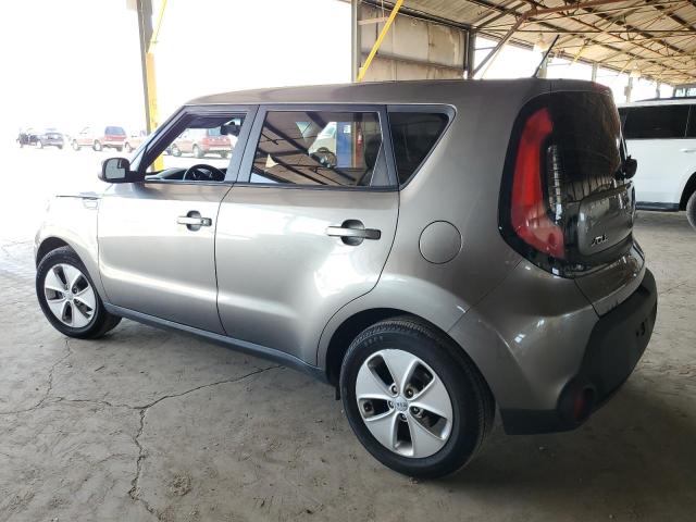 KNDJN2A26F7132875 - 2015 KIA SOUL GRAY photo 2