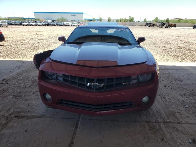 2G1FC1ED6B9157780 - 2011 CHEVROLET CAMARO LT RED photo 5