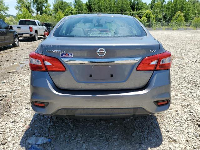 3N1AB7AP8JY283602 - 2018 NISSAN SENTRA S GRAY photo 6