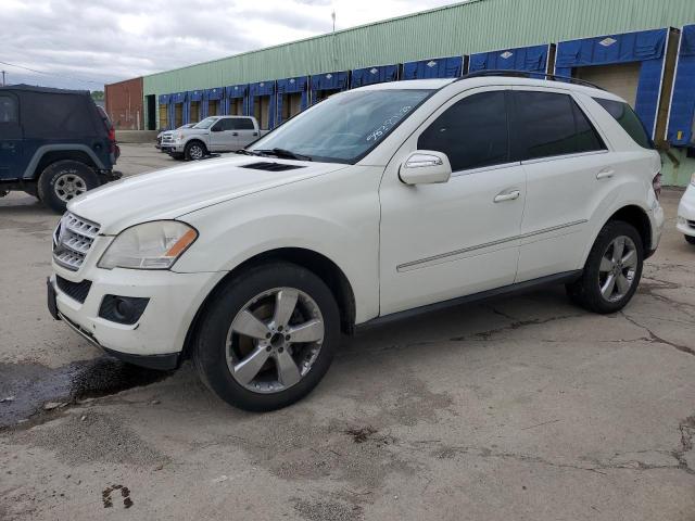 4JGBB8GB7AA574921 - 2010 MERCEDES-BENZ ML 350 4MATIC WHITE photo 1