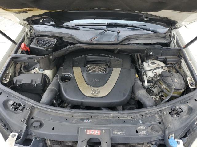 4JGBB8GB7AA574921 - 2010 MERCEDES-BENZ ML 350 4MATIC WHITE photo 12