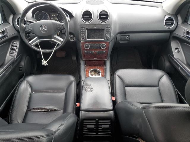 4JGBB8GB7AA574921 - 2010 MERCEDES-BENZ ML 350 4MATIC WHITE photo 8