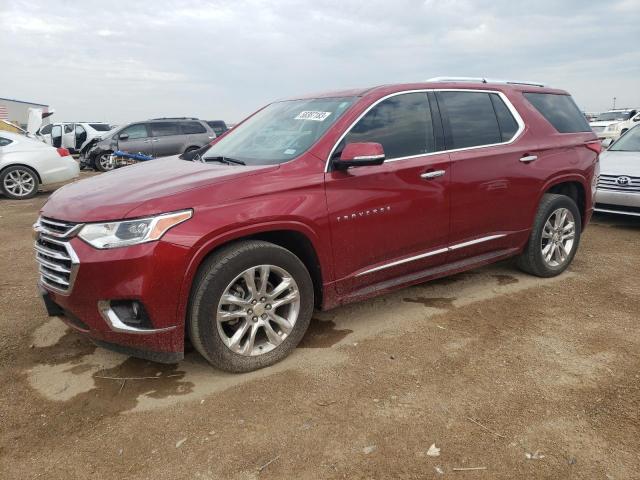 1GNEVJKW0KJ299900 - 2019 CHEVROLET TRAVERSE HIGH COUNTRY RED photo 1