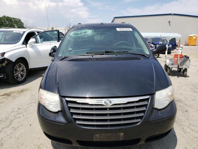 2A4GP44R37R362392 - 2007 CHRYSLER TOWN & COU LX BLACK photo 5