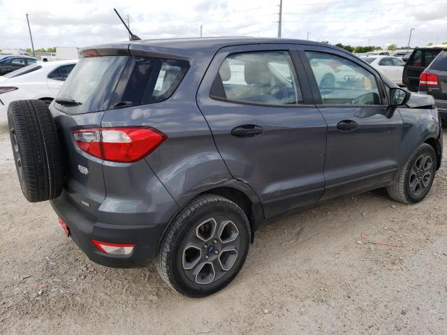 MAJ3P1RE1JC244632 - 2018 FORD ECOSPORT S GRAY photo 3