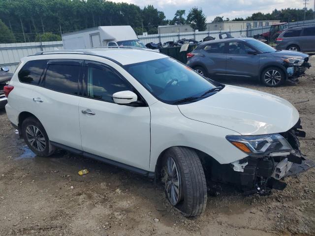 5N1DR2MM2KC651109 - 2019 NISSAN PATHFINDER S WHITE photo 4