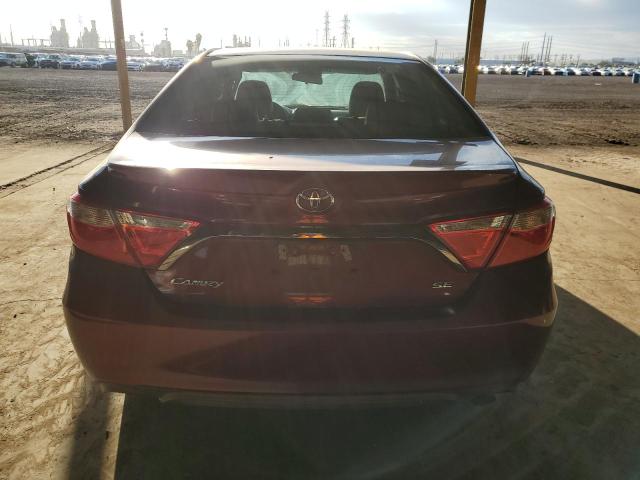 4T1BF1FKXGU547152 - 2016 TOYOTA CAMRY LE RED photo 6