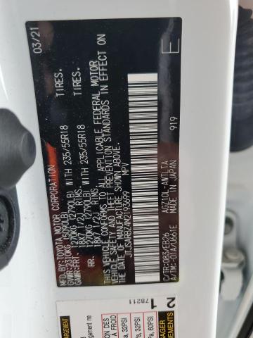 JTJSARBZ4M2193699 - 2021 LEXUS NX 300 BASE Ağ foto 12