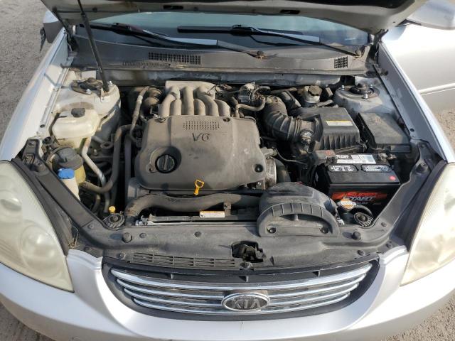 KNAGE124185252986 - 2008 KIA OPTIMA LX SILVER photo 11