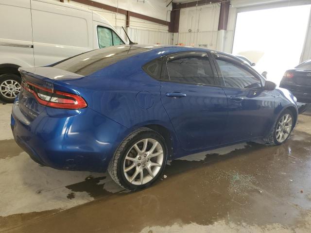 1C3CDFBA0DD184014 - 2013 DODGE DART SXT BLUE photo 3