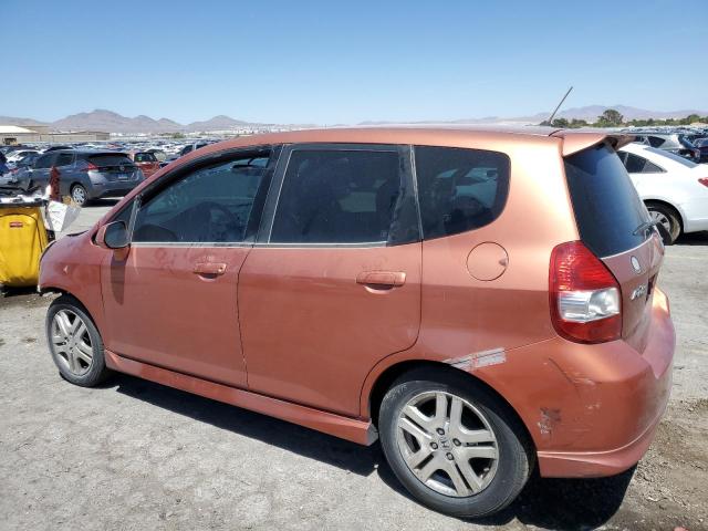 JHMGD38617S061299 - 2007 HONDA FIT S 橙色 照片 2