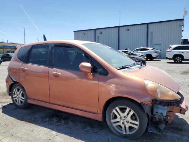 JHMGD38617S061299 - 2007 HONDA FIT S 橙色 照片 4