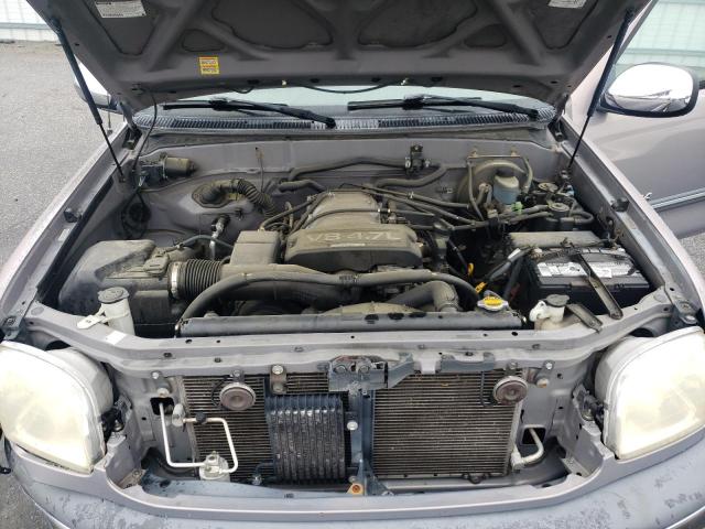 5TBRT3417YS062581 - 2000 TOYOTA TUNDRA ACCESS CAB 灰色 照片 11