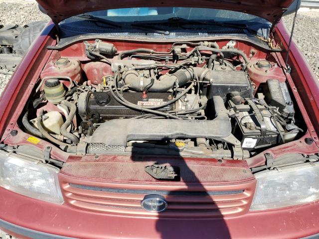 JT2EL43A5N0227998 - 1992 TOYOTA TERCEL DELUXE RED photo 11