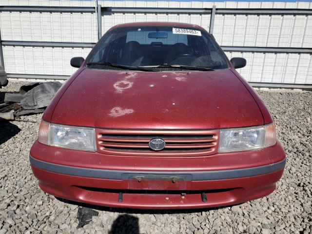 JT2EL43A5N0227998 - 1992 TOYOTA TERCEL DELUXE RED photo 5