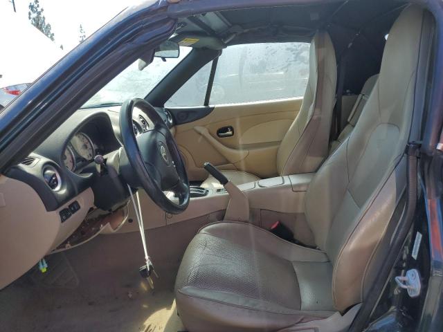 JM1NB353450410814 - 2005 MAZDA MX-5 MIATA BASE BLACK photo 7