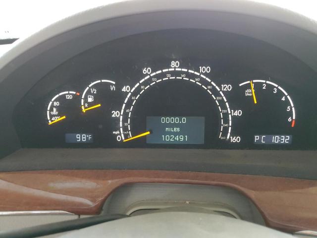 WDBNG83J73A353689 - 2003 MERCEDES-BENZ S 430 4MATIC SILVER photo 9