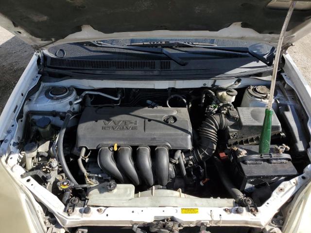 2T1KR32EX5C444797 - 2005 TOYOTA COROLLA MA XR WHITE photo 12