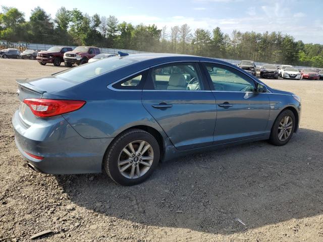 5NPE24AF3GH319190 - 2016 HYUNDAI SONATA SE BLUE photo 3