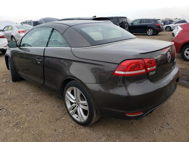 WVWFW7AH1CV005978 - 2012 VOLKSWAGEN EOS LUX 棕色 照片 2
