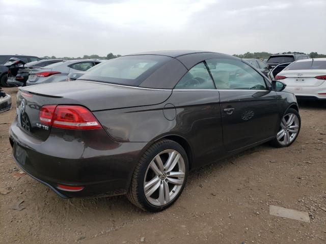WVWFW7AH1CV005978 - 2012 VOLKSWAGEN EOS LUX 棕色 照片 3