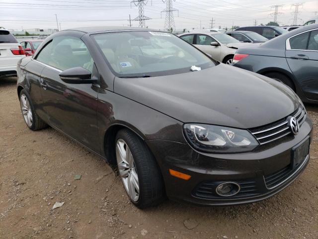 WVWFW7AH1CV005978 - 2012 VOLKSWAGEN EOS LUX 棕色 照片 4